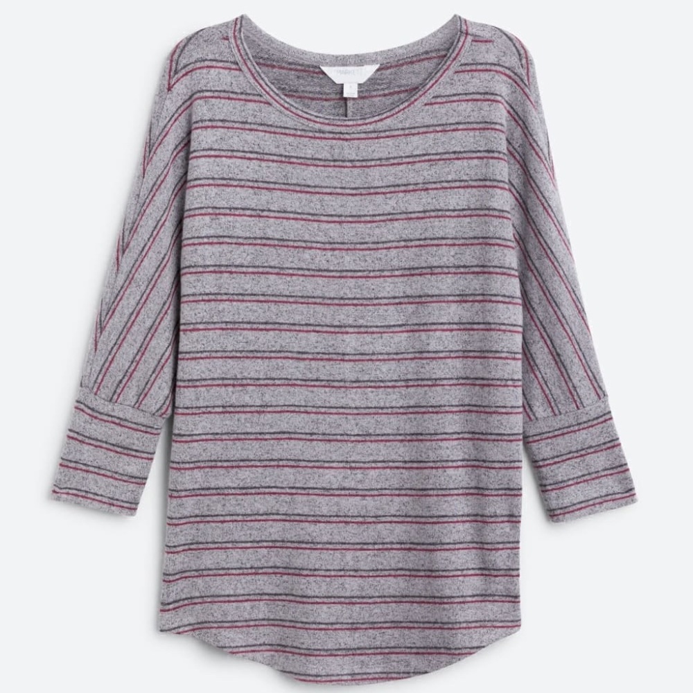 Corinna Brushed Dolman Knit Top